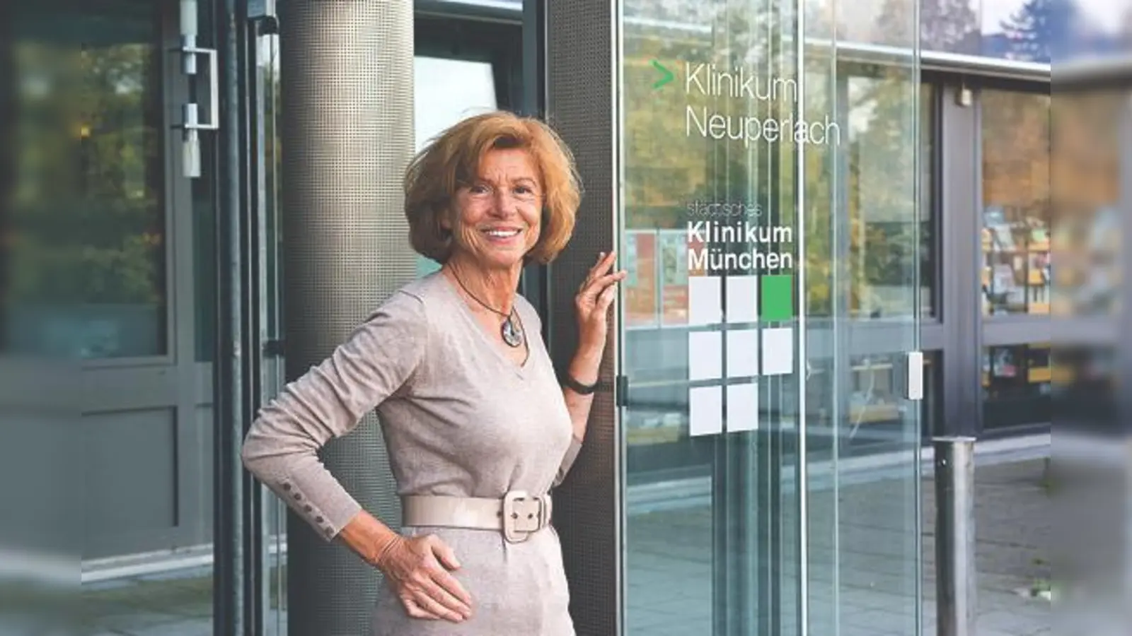 Die Vorsitzende Dr. Hilde Roth-Henschker des neuen »Fördervereins Klinikum Neuperlach e.V.«. 	 (Foto: Städtisches Klinikum München/Klaus Krischock)