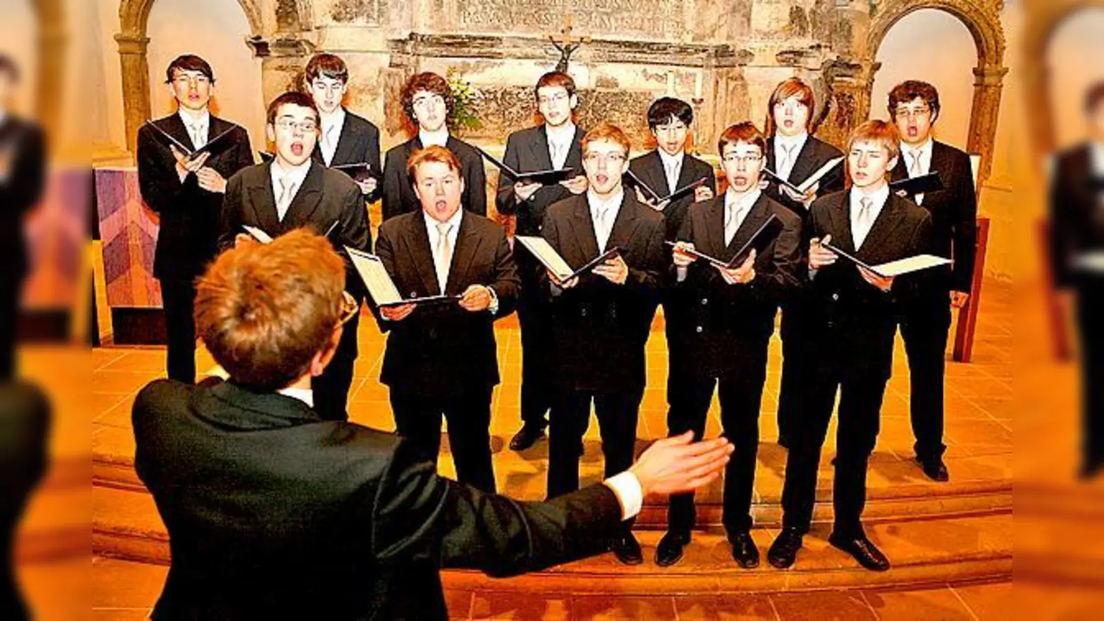 Die diesjährigen Absolventen des Dresdner Kreuzchores singen Ende Juli in der Erlöserkirche. 	 (Foto: VA)