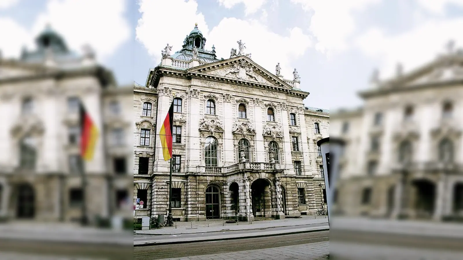Im Justizpalast begann die »Entnazifizierung«. 	 (F.: VA)