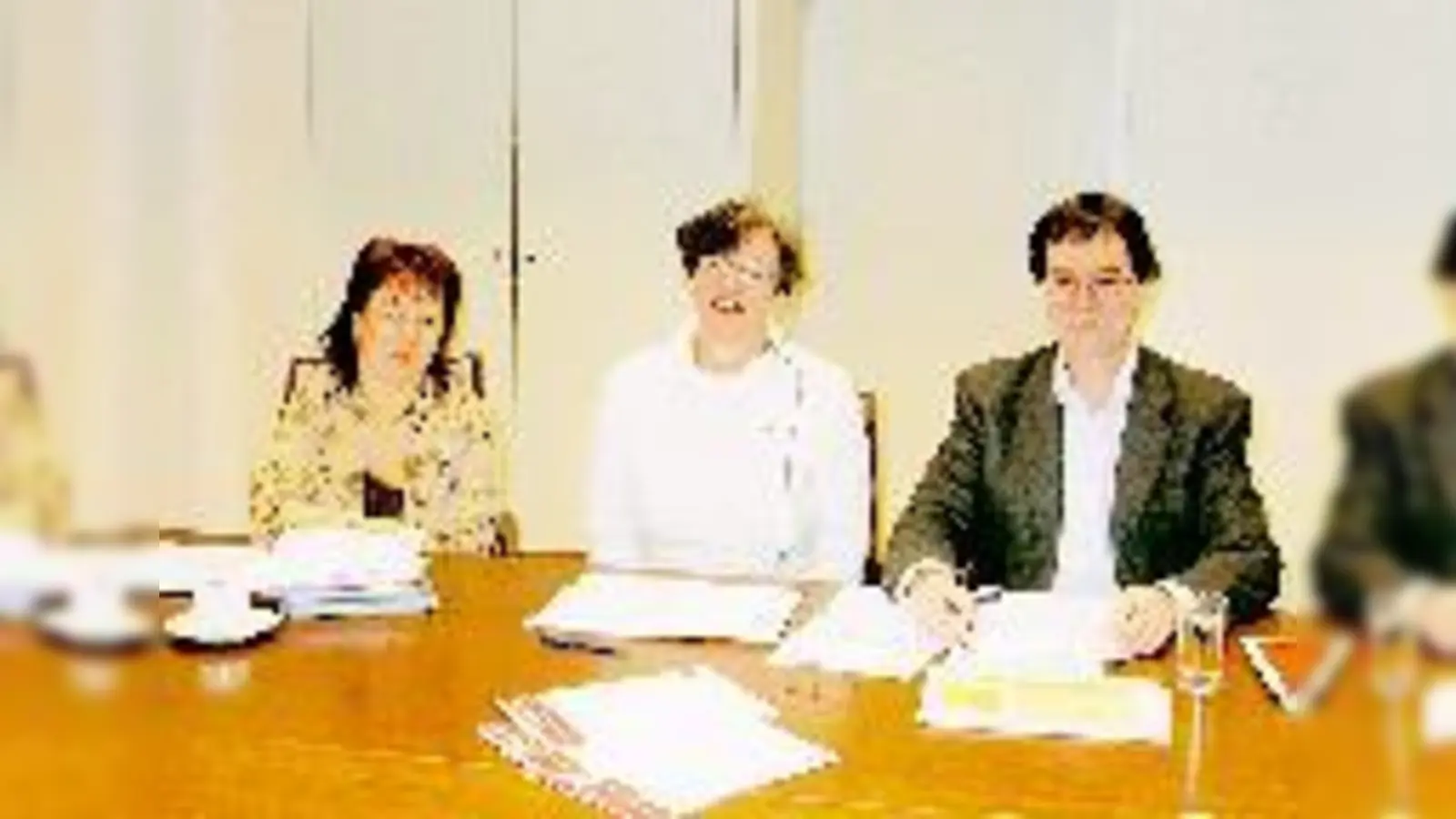 Überzeugt von der Gesamtschule: (v.li.) Diana Stachowitz, Christine Strobl und Haimo Liebich.	 (Foto: sil)