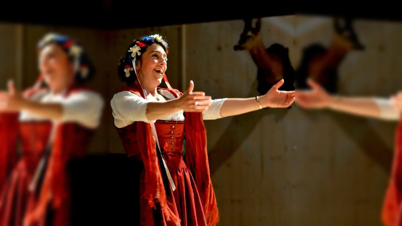 Felizitas, die Zigeunerprinzessin, gibt dem Stück Tempo.	 (Foto: VA)