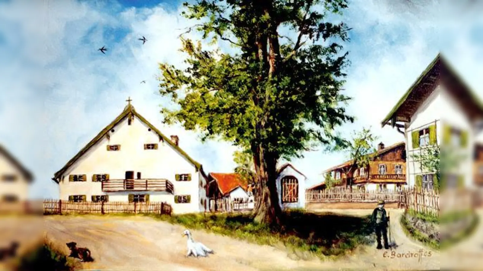 Werke von Eugen Bardroff kann man ab 8. November im Rathaus bewundern. 	 (Foto: VA)