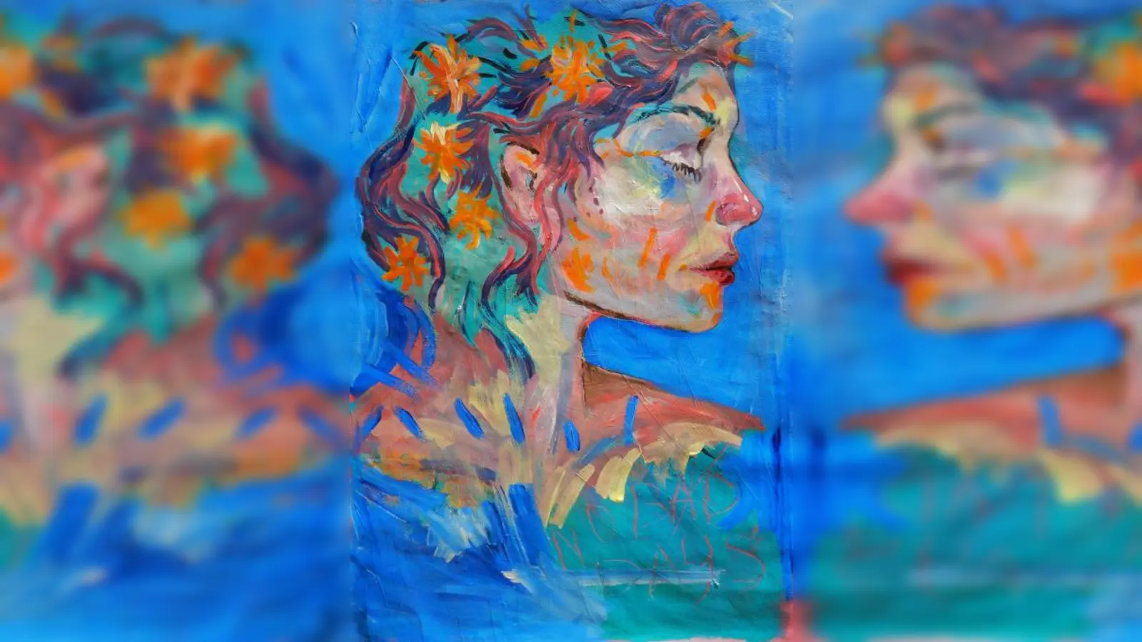 Werke des Mexicanischen Künstlers Xilberto Lera Nunez werden ab sofort in der Färberei ausgestellt.  (Foto: Privat)