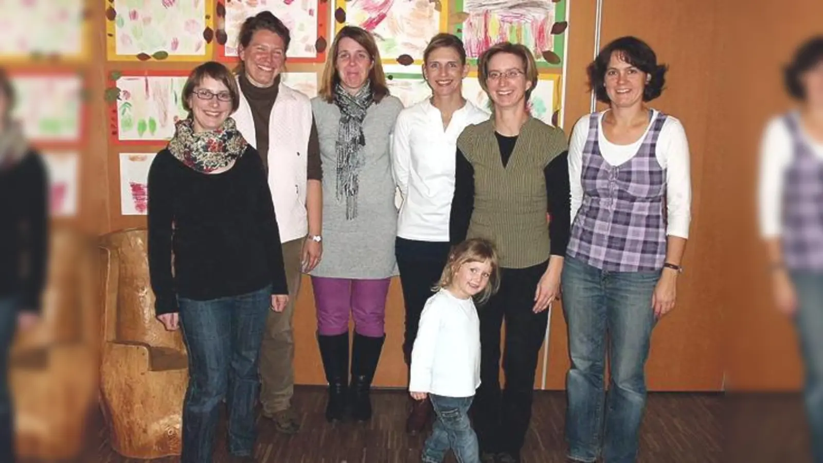 Der neue Elternbeirat des Kindergartens »Am Kraxelbaum« in Ebersberg.	 (Foto: privat)
