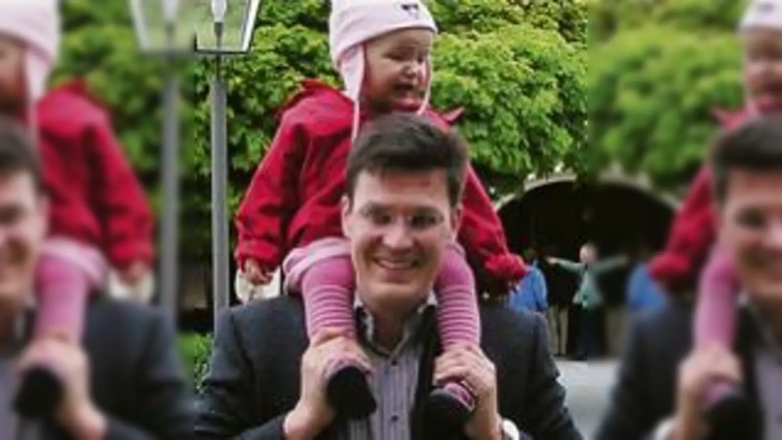 Torsten Ropeter und seine Tochter Mavie trifft man(n) jetzt öfter im Müttertreff. (Foto: Privat)