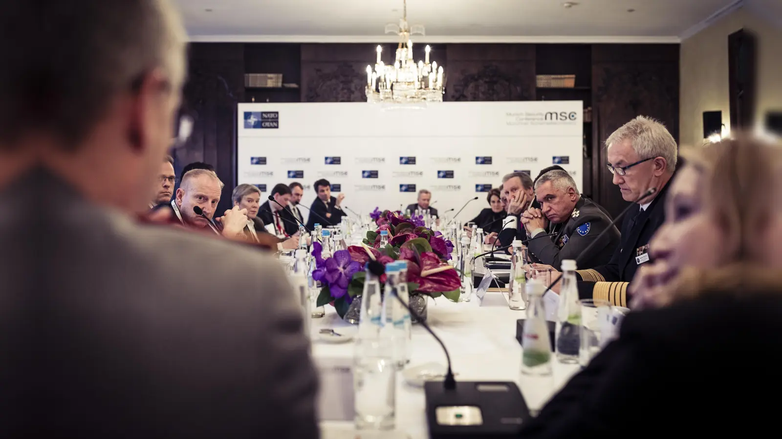 Transatlantischer Runder Tisch zum Thema Sicherheit bei der Münchnert Sicherheitskonferenz 2018. (Foto: MSC/Kuhlmann)