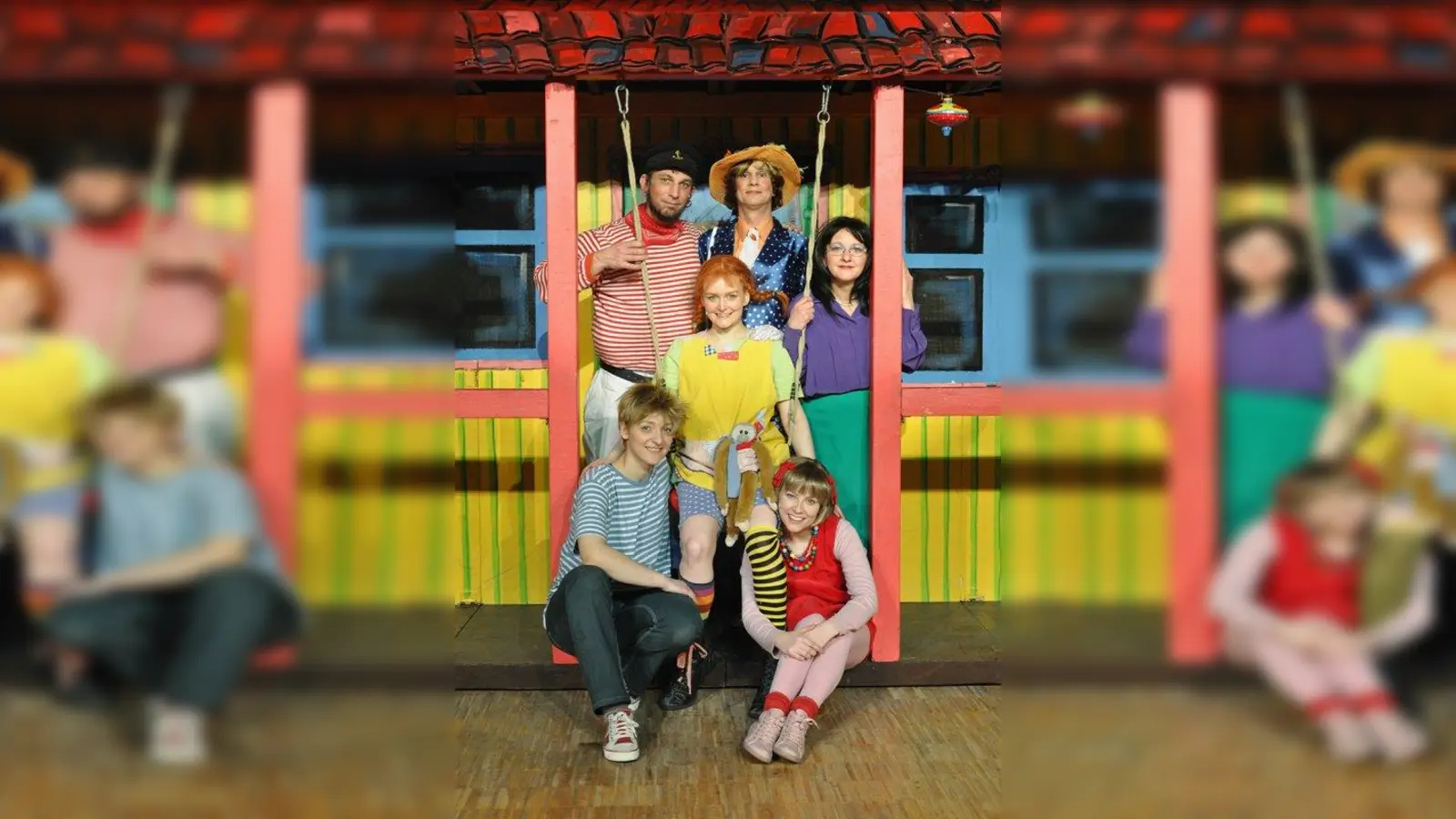 „Ich hab' ein Haus, ein kunterbuntes Haus, ein Äffchen und ein Pferd”, heißt es im Orlandosaal. (Foto: pi)