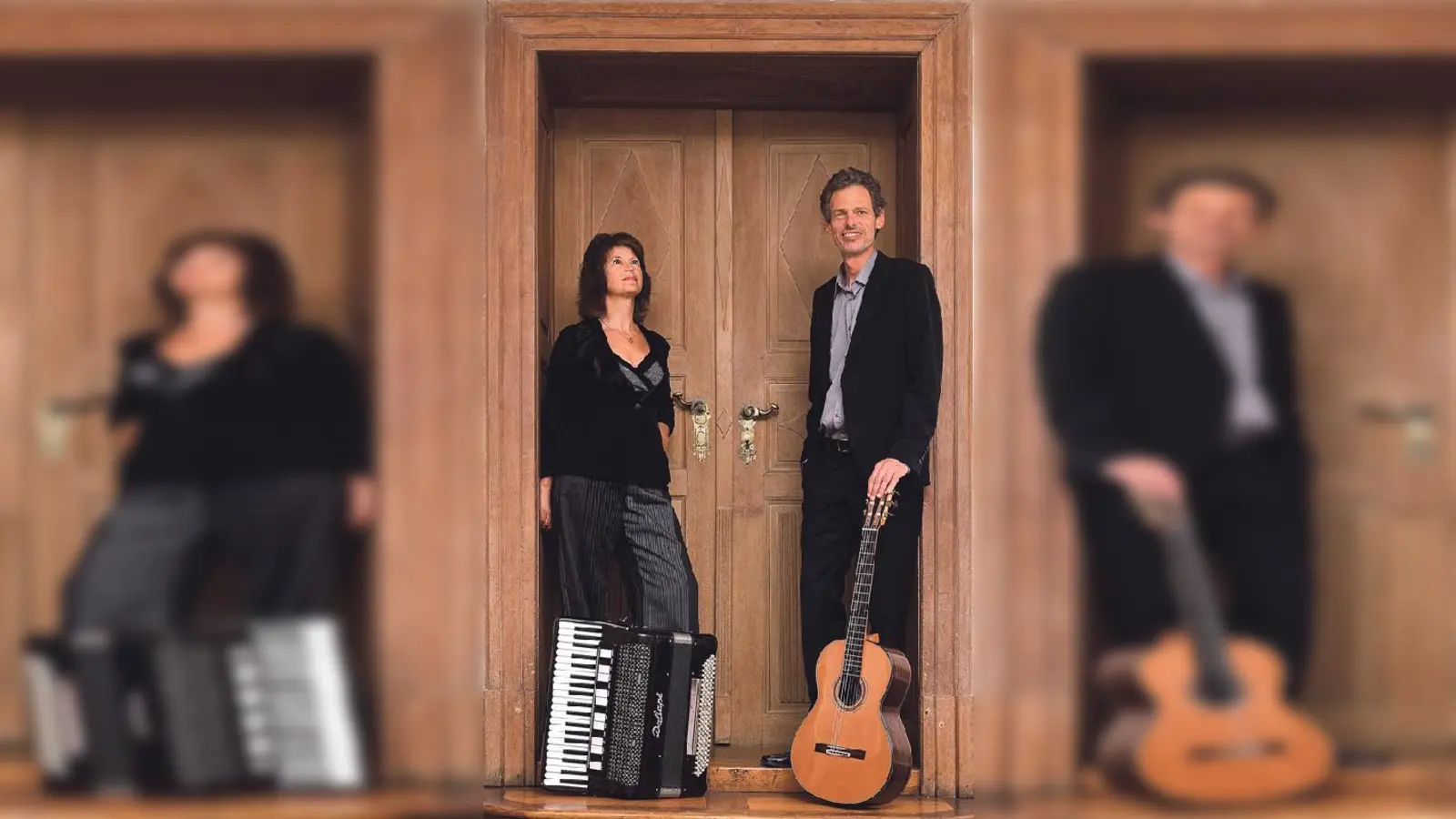 Maria Reiter und Christian Gruber begeistern mit ihrer Musik auch die Besucher am 11. März.	 (Foto: VA)