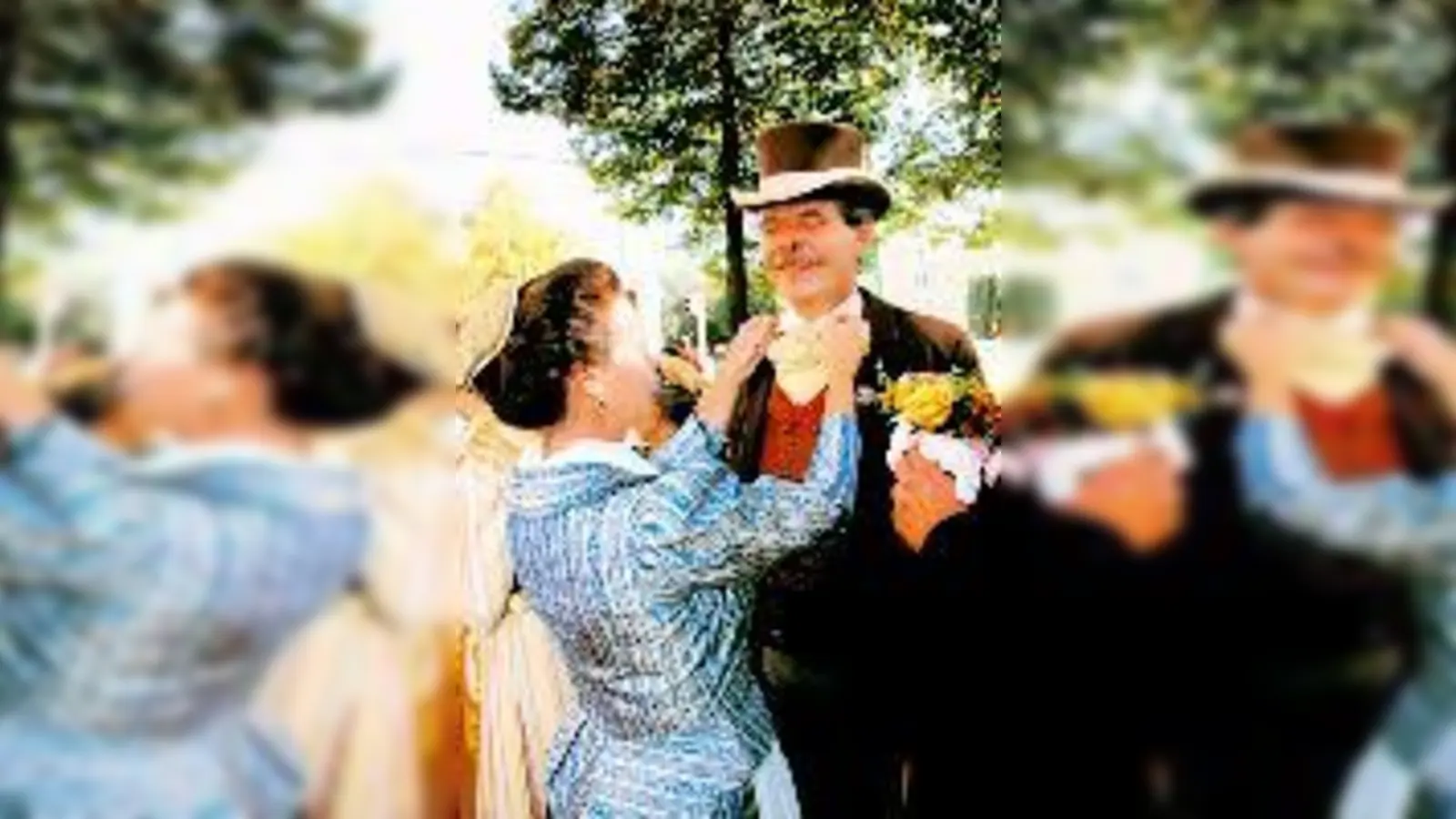 Muss bis ins Detail sitzen: so eine aufwändige historische Münchner Tracht.  (Foto: Verein)
