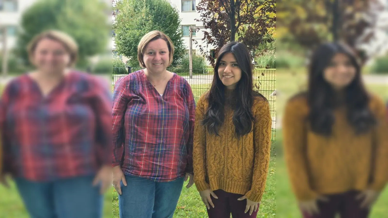 Andrea Overbeck (links) mit Bufdi Iliana Morales Reyes. (Foto: pr)