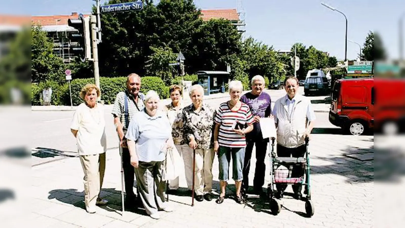 Die Moosacher Senioren kämpfen mit einer Unterschriftenaktion gegen die geplante Verkürzung der Buslinie 50. 	 (Foto: ws)