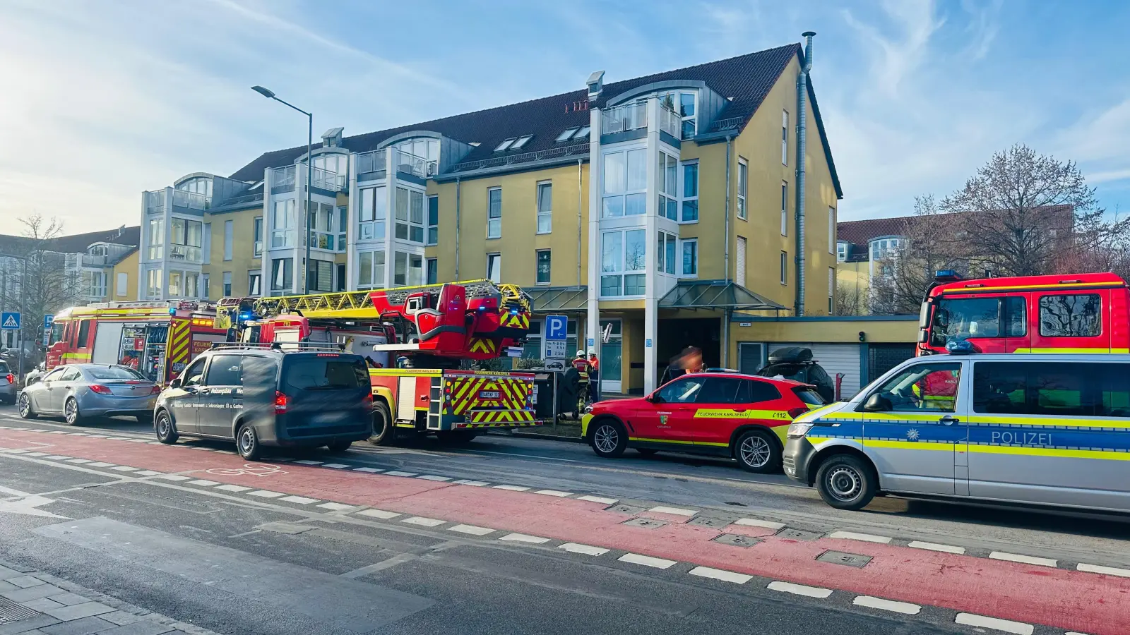 In einem Wohngebäude löste angebranntes Essen einen Feuerwehreinsatz aus. (Foto: Feuerwehr)