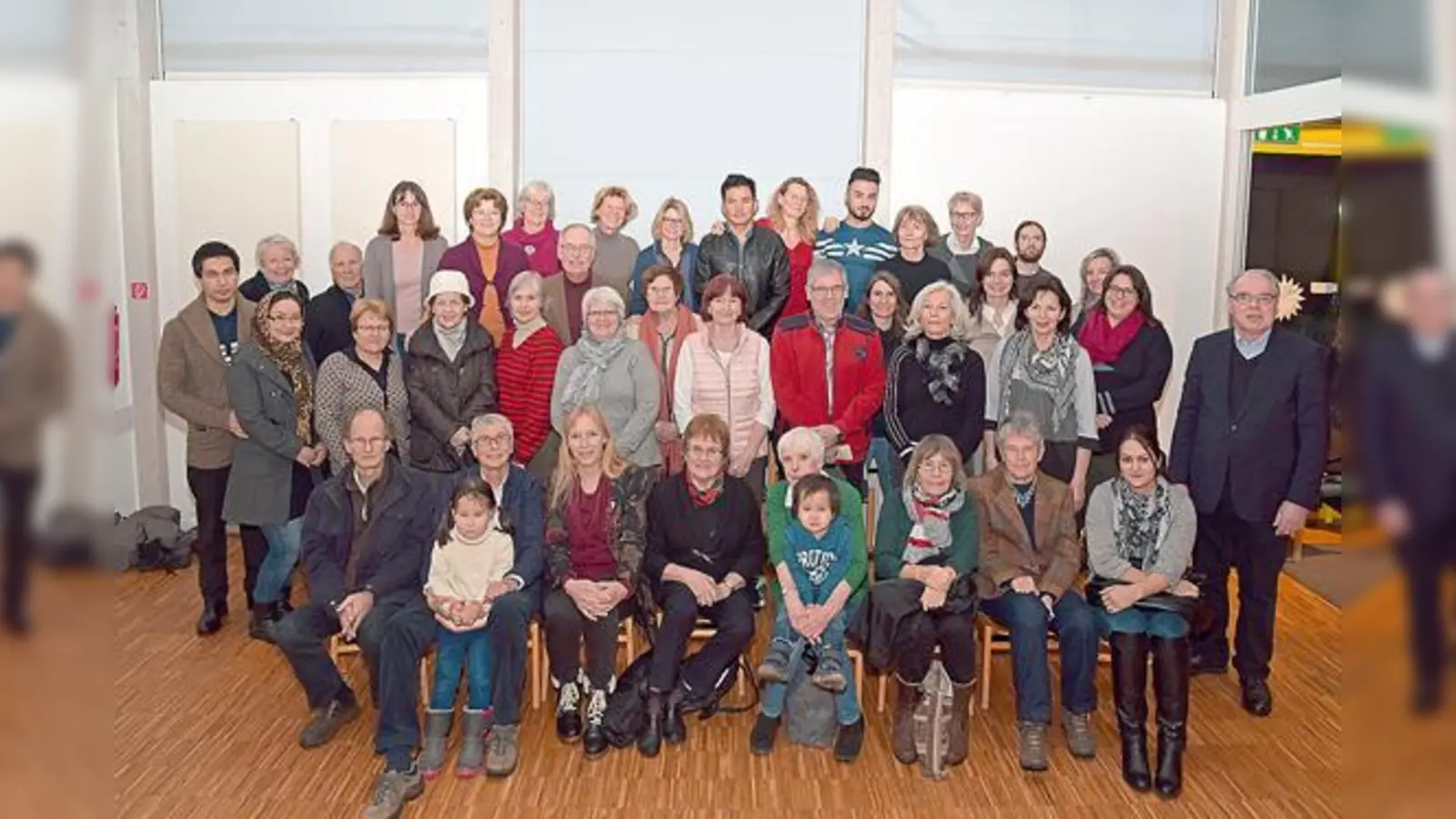 Ehrenamtliches des Helferkreises Asyl: Insgesamt engagieren sich über 140 Frauen und Männer, darunter auch sechs Flüchtlinge.	 (Foto: Günter Dependahl)
