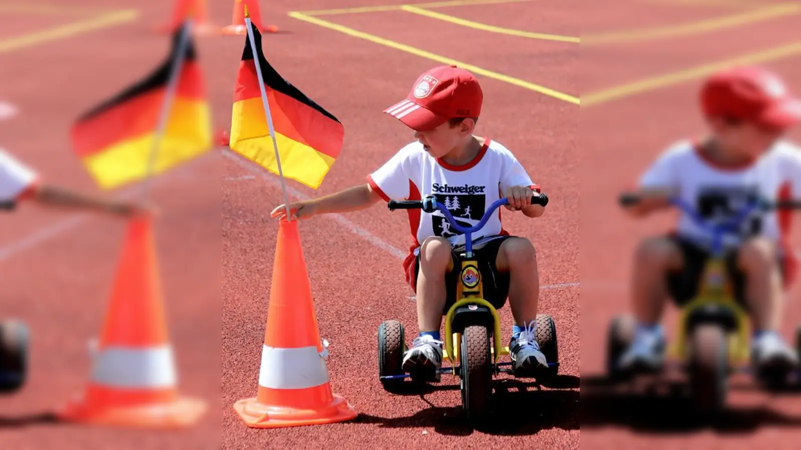 Die Poinger sind nicht nur hervorragende Sportler, sondern können auch gut feiern, und zwar von Kindesbeinen an. Am Wochenende schaute die SG Poing auf 40 Jahre Vereinsgeschehen zurück.	 (Foto: VA)