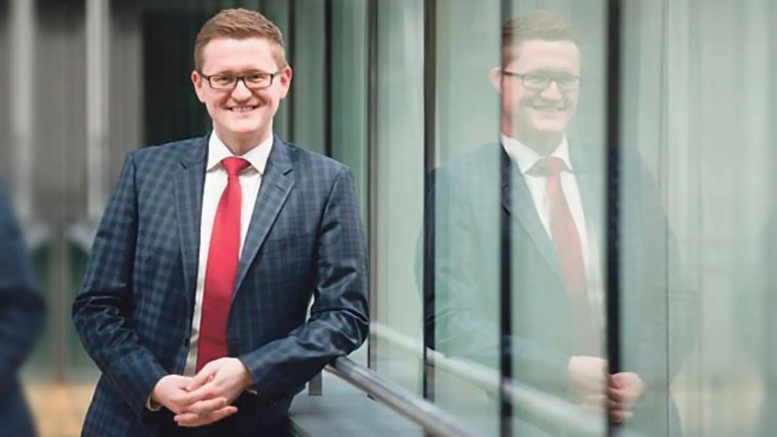 MdB Dr. Wolfgang Stefinger drängt auf Verhinderung von Abbiegeunfällen. 	 (Foto: Tobias Koch)