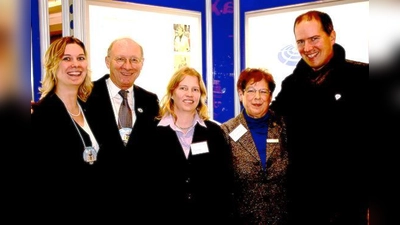  Julia Graf, Franz Maget, Ruth Waldmann, Antonie Thomsen und Markus Auerbach (v.l.).  (Foto: ws)