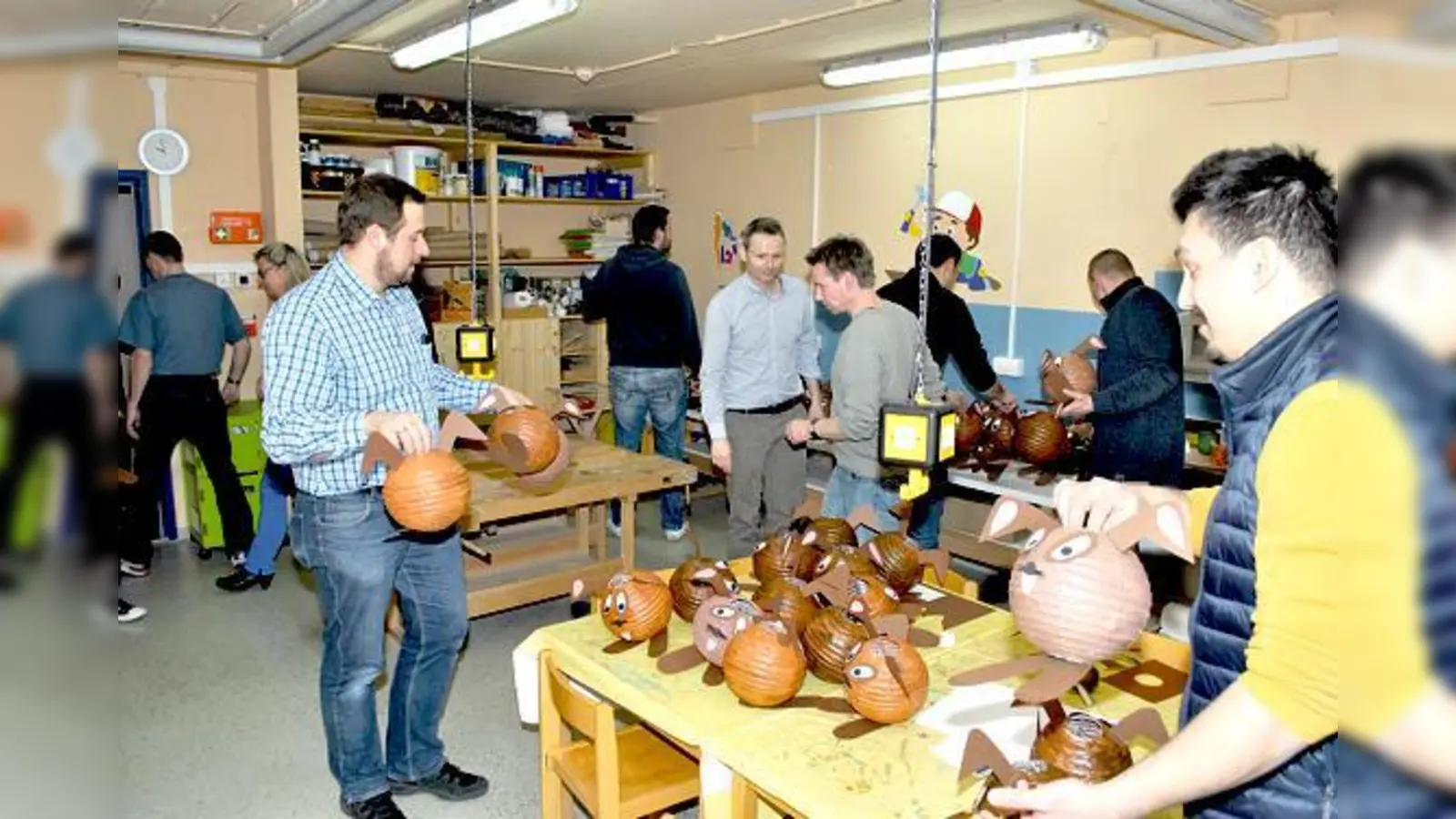 Im Kindergarten Dachsbau ist man nun bestens auf das Osterfest vorbereitet.	 (Foto: privat)