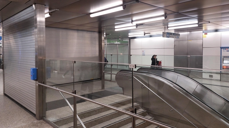 Wie schon am 2. Februar 2026 werden die Münchner U-Bahn-Stationen weitgehend geschlossen bleiben. Nur zum Spiel des FC Bayern am Abend gibt es Sonderfahrten. (Foto: bas)