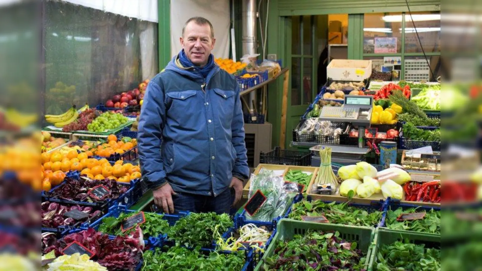 Frische Vielfalt: Markus Weyel ist seit 2006 Geschäftsführer von Obst und Gemüse Schott. (Foto: GroßmarktInSendlingJetzt)