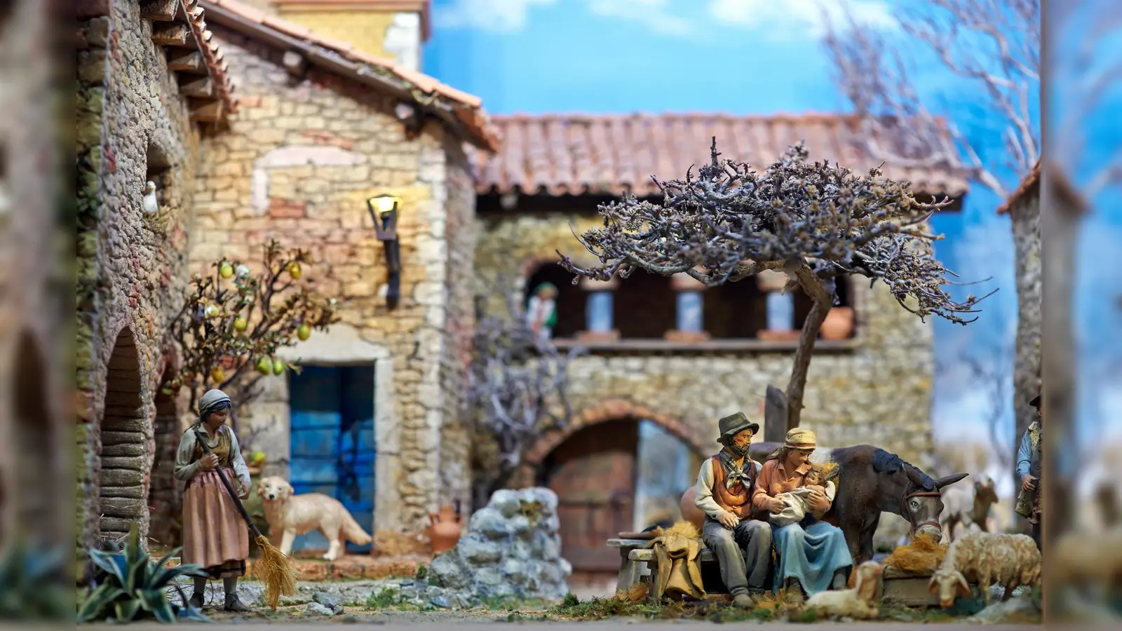 Die Ausstellung zeigt Krippen aus drei Jahrhunderten und die Handwerkskunst der regionalen Krippenbauer bis in die Gegenwart. (Foto: Museum Wasserburg)