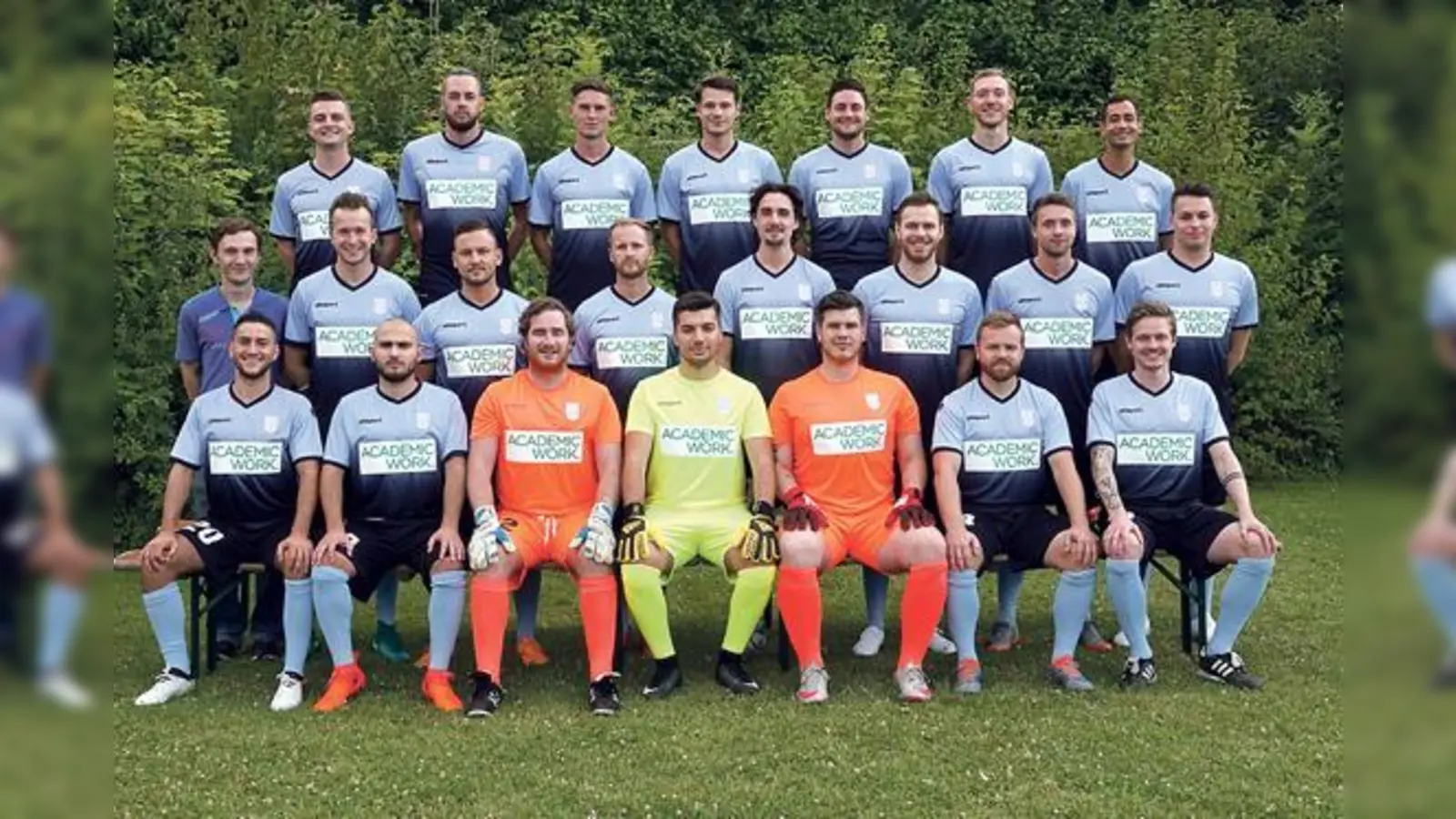 Ein Team auf dem Platz, aber nicht nur da: die neue Erste Herrenmannschaft des TSV Ottobrunn will in diesem Jahr wieder vorne mitspielen.	 (Foto: TSV Ottobrunn)