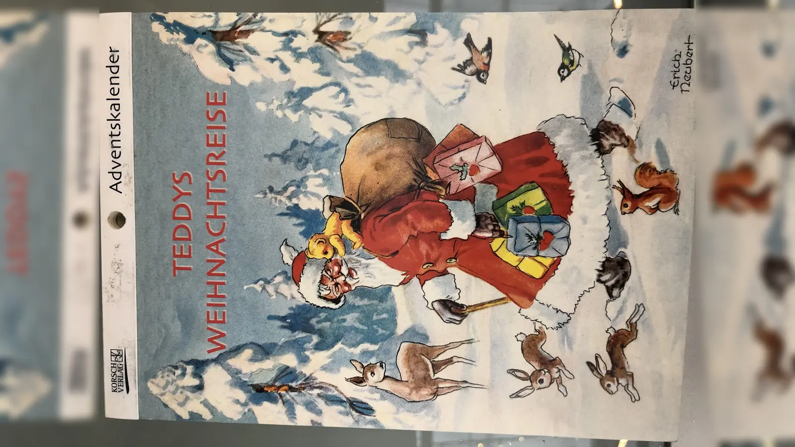 Diesen nostalgisch anmutenden Adventskalender haben wir bei Blumen Bisle in Harlaching entdeckt.  (Foto: hw)