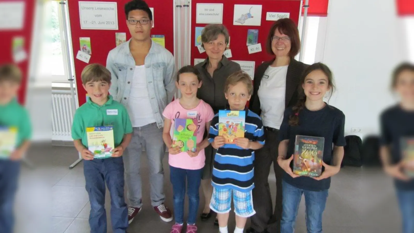 Die Lesekönige der Senftenauer Schule. (Foto: Sch)
