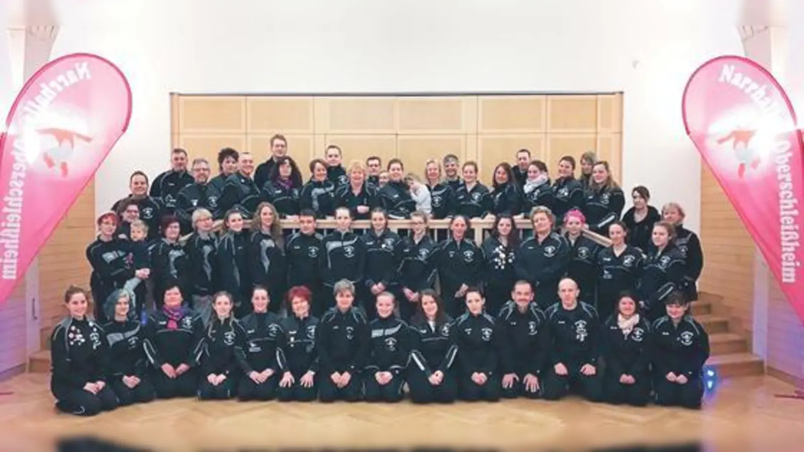 Die knapp 50 Tänzerinnen und Tänzer bereiteten sich auf die Faschingssaison vor.	 (Foto: VA)