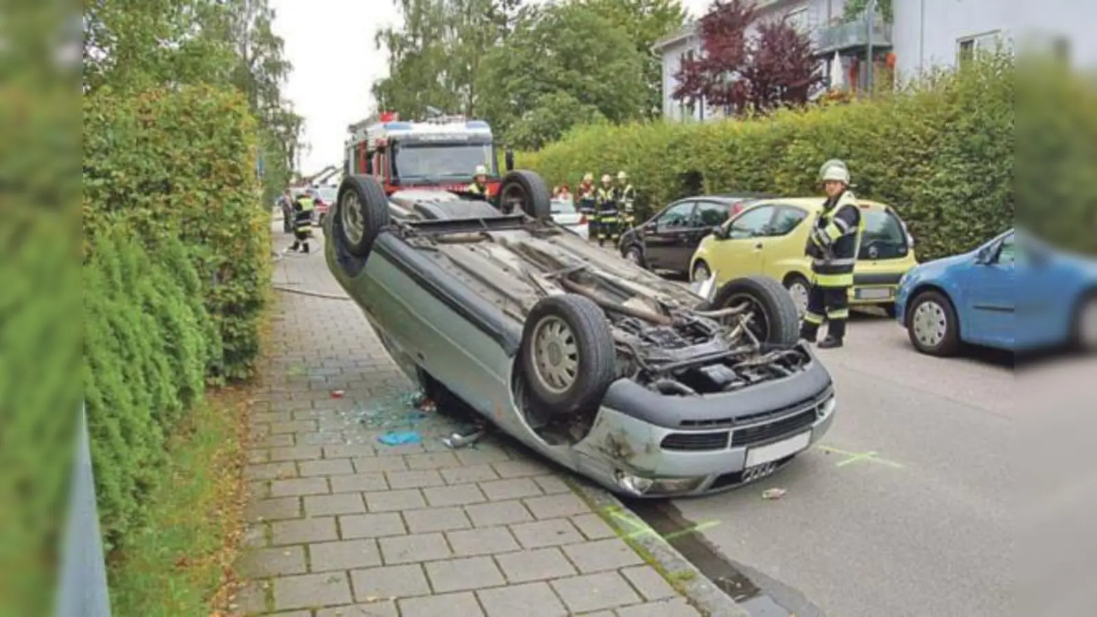 Durch Unachtsamkeit verursachte ein Kfz-Mechaniker einen folgenschweren Unfall.  (Foto: Polizei)