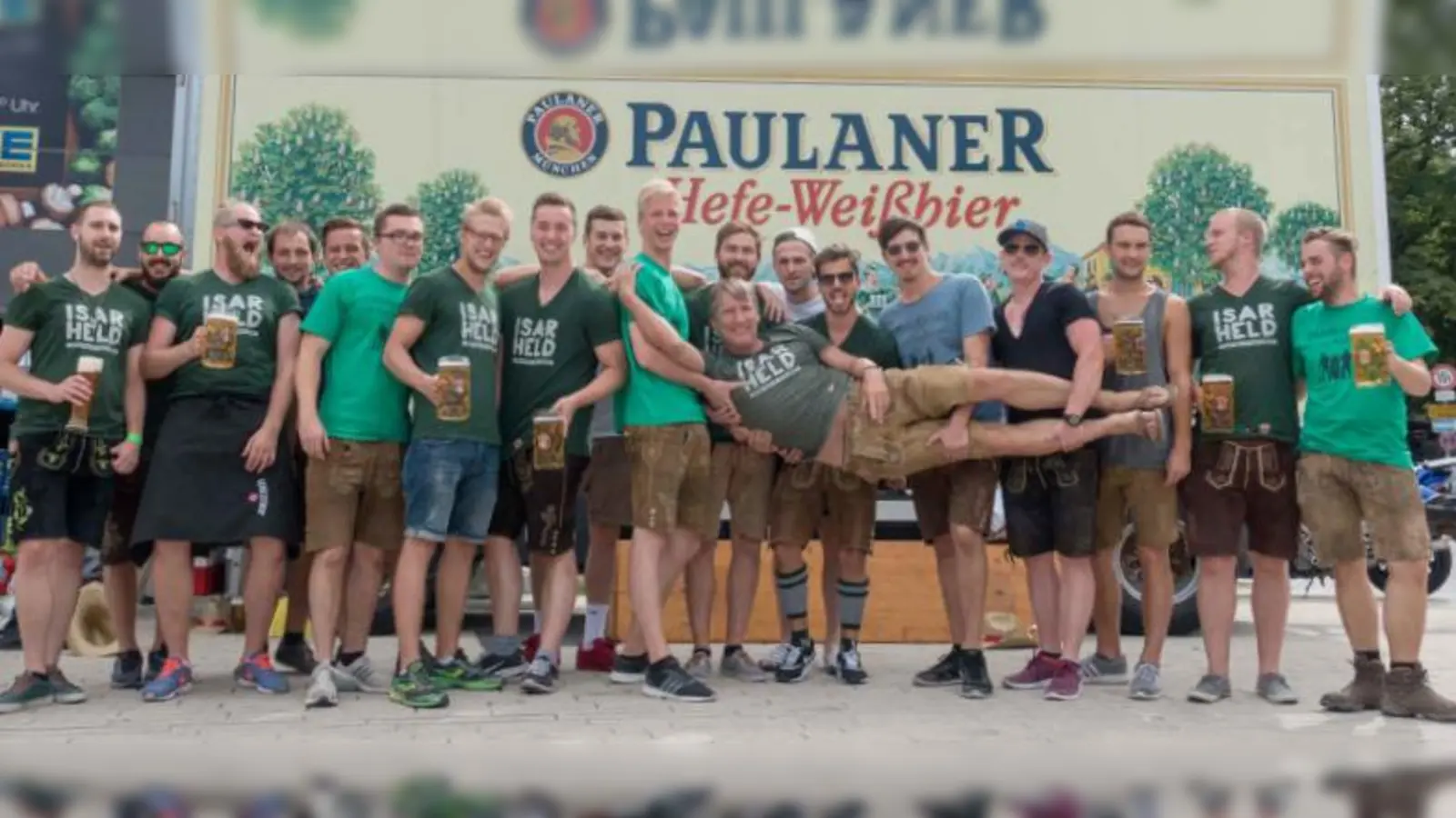 Die Thalkirchner Burschen feiern ihr drittes Sommerfest mit dem Viertel. (Foto: Ver)