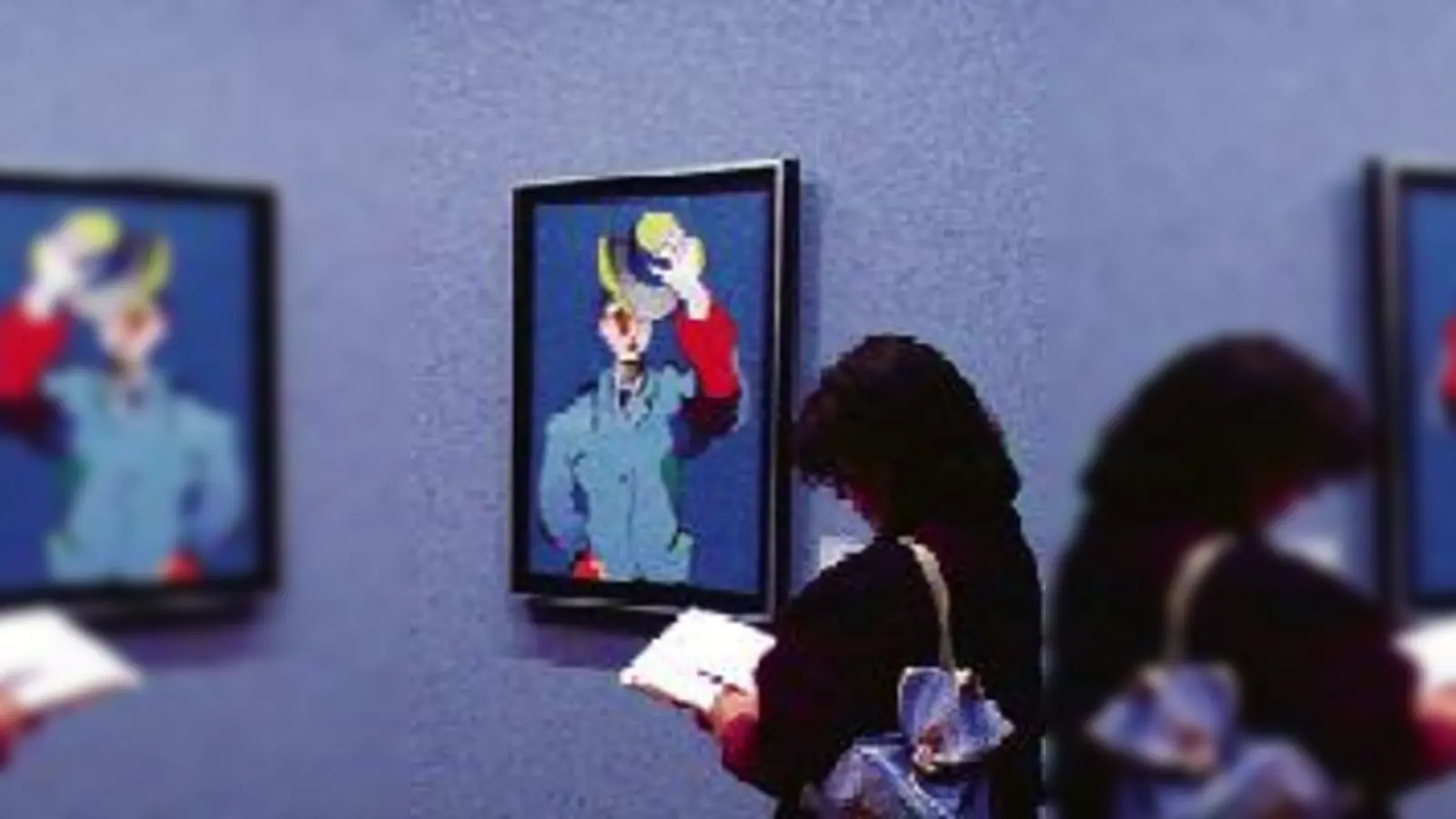 Kinder und Eltern entdecken beim Zeichnen ihres Lieblingsbildes Kunst.	 (Foto: VA)