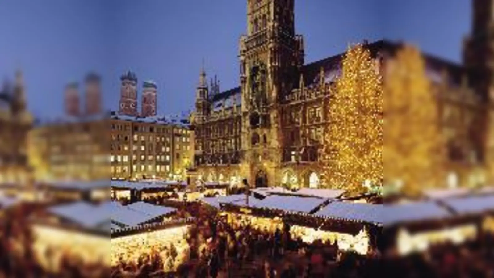 Der Münchner Christkindlmarkt auf dem Marienplatz ist der älteste Weihnachtsmarkt in  (Foto: C. Reiter/TAM)