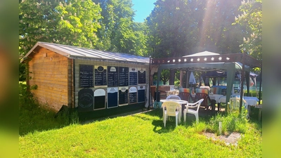 Ein absolut authentischer Kiosk am Baisch-Weiher. Leider hat Christa, die Betreiberin derzeit mit verschiedenen Problemen zu kämpfen. (Foto: chö)