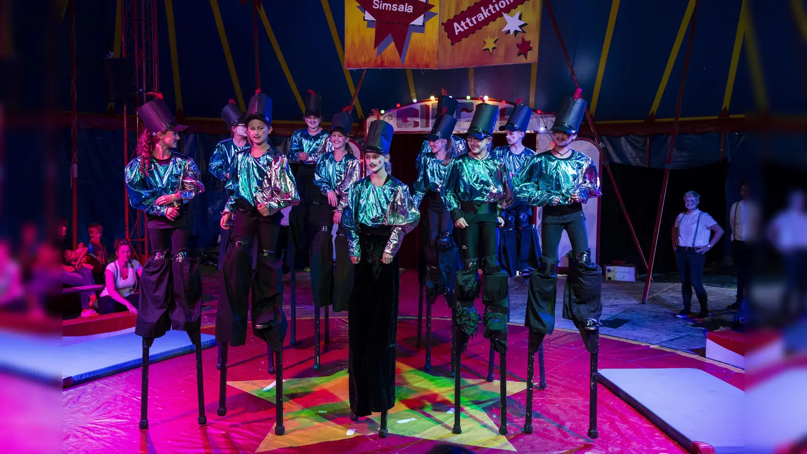 Am 23. August findet die große Abschiedsgala vom Zirkus Simsala statt. (Foto: Markus Dougly)