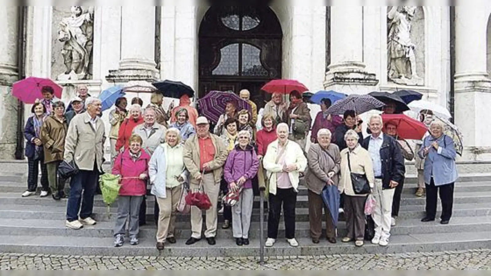 Die Fahrt war als »Sonnenscheinfahrt« ausgeschrieben, doch Petrus spielte nicht mit.	 (Foto: privat)
