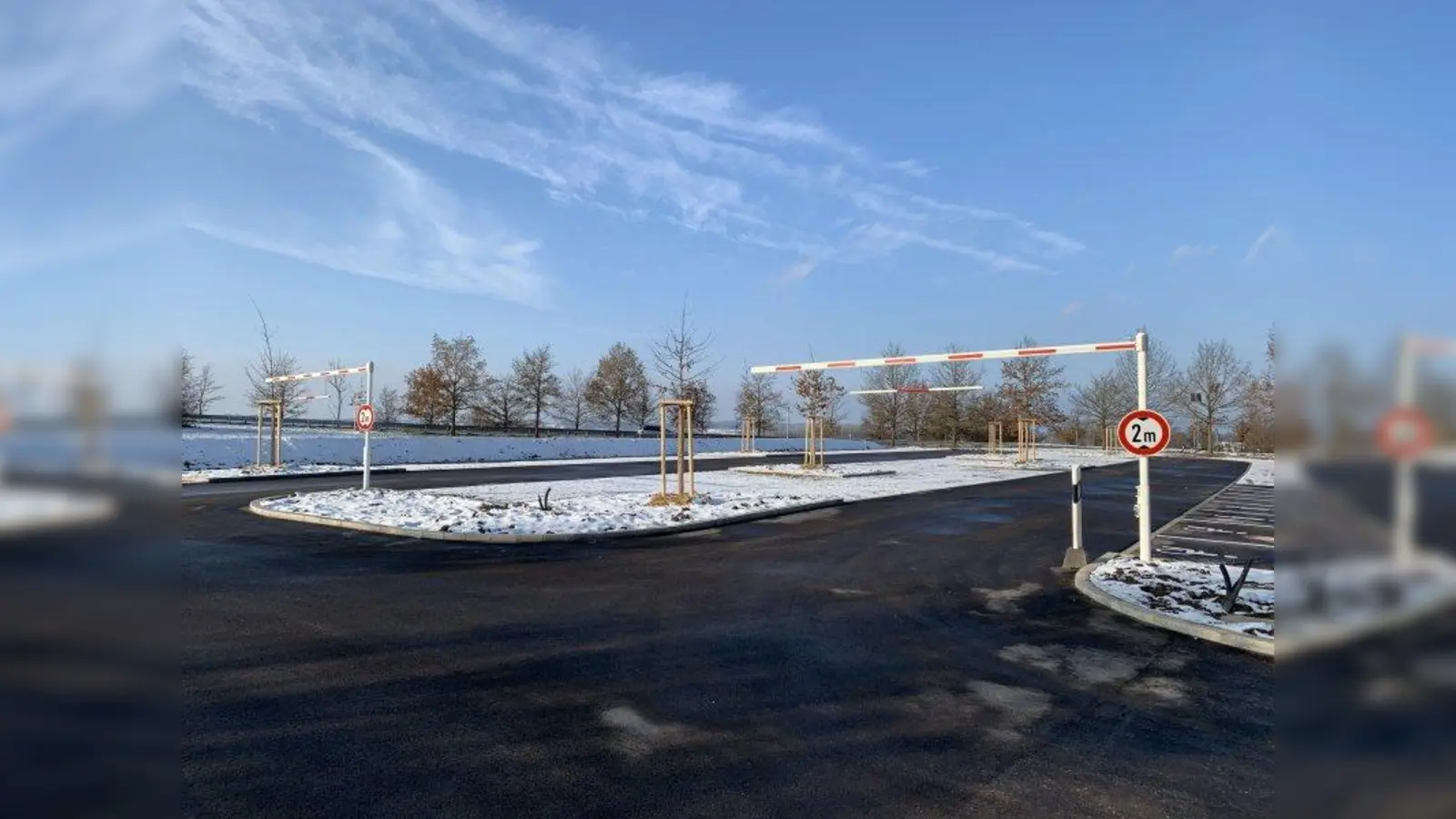 Der neue Parkplatz. (Foto: StBAW)