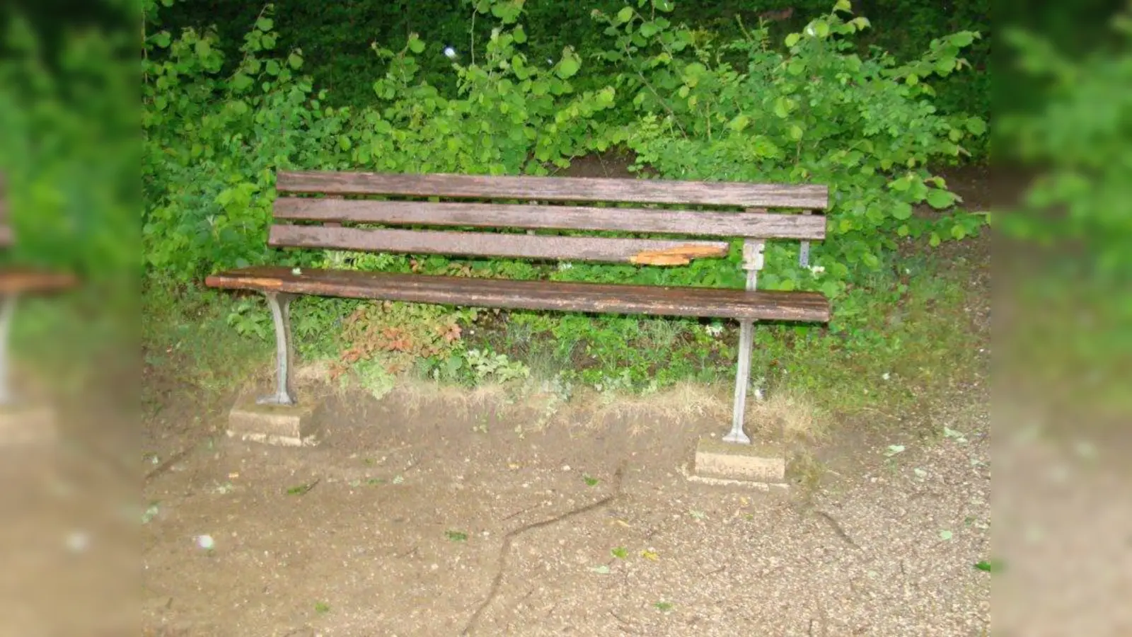 Eine Parkbank als Schlafplatz? Damit das nicht nötig ist, versorgt die Stadt Germering Obdachlose mit einem Quartier. (Foto: pst)
