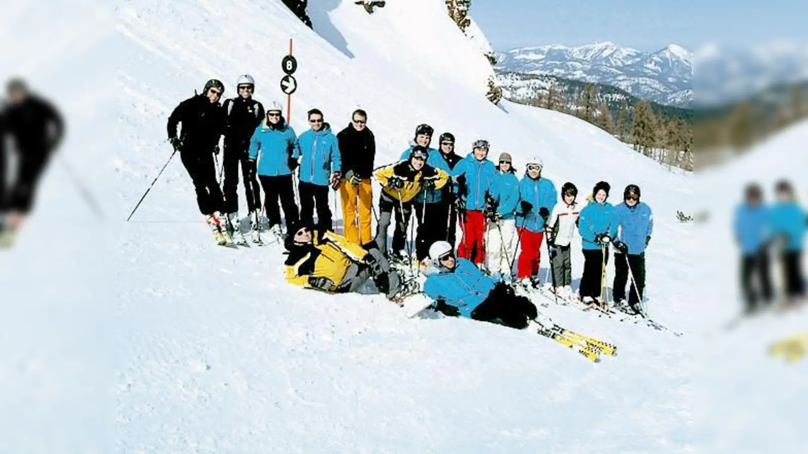 Pistengaudi mit traumhaftem Wetter: Die Abschlussfahrt der DSV Skischule war erfrolgreich.   (Foto: VA)