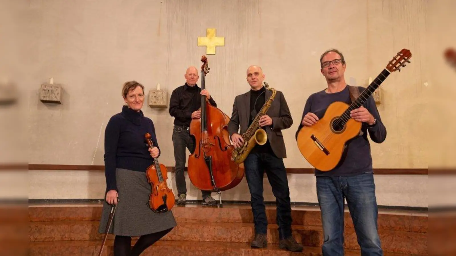 Die Musiker von „Stella Maris” füllen am Sonntag, 3. Februar, die St. Rupert-Kirche mit sphärischen Klängen. (Foto: Anja Wechsler)