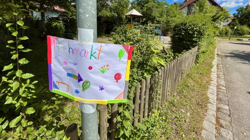 Der große Hofflohmarkt in Neubiberg und Unterbiberg findet am 27. Juni statt. (Foto: Gem. Neubiberg)