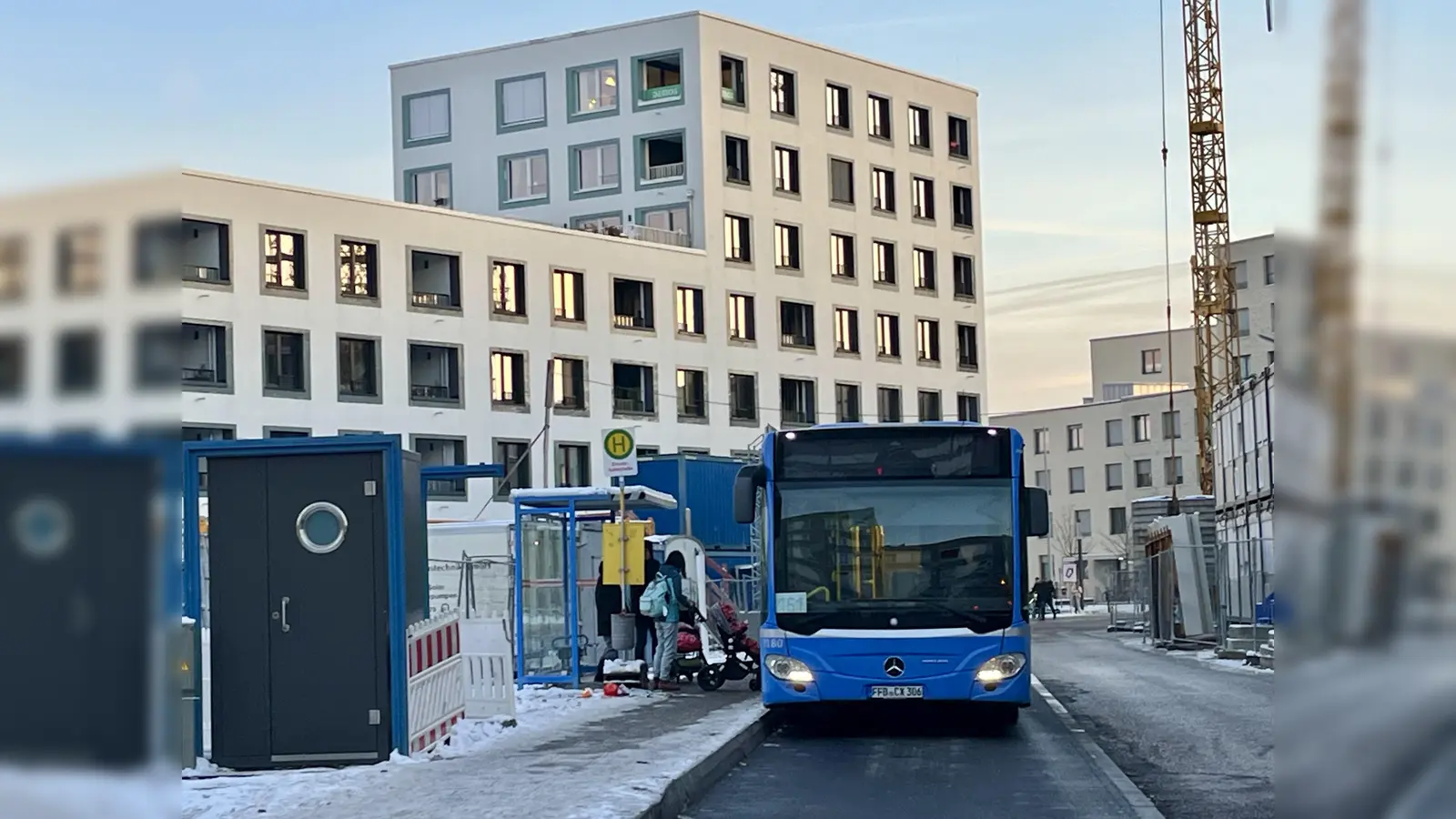 Seit November fährt der Bus ins Neubaugebiet an der Paul-Gerhardt-Allee nur noch aller 20 Minuten. Zu wenig, meinte der BA und forderte eine Nachbesserung. (Foto: Ulrike Seiffert)