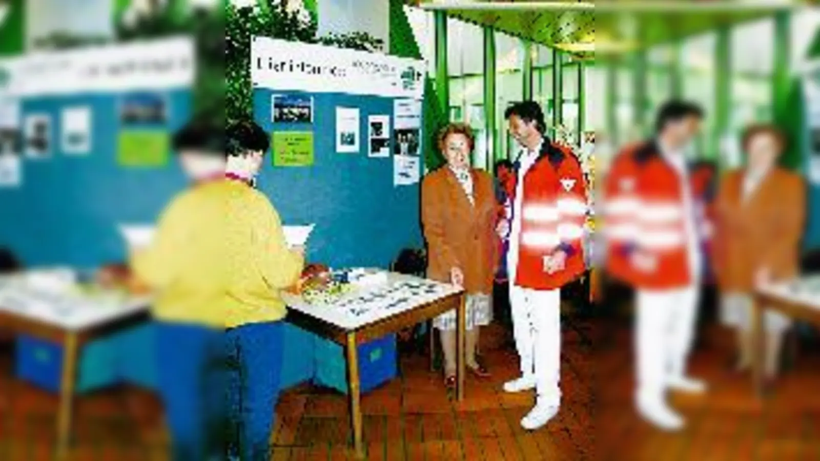 Der Stand des Fördervereins war gut besucht.<br>	 (Foto: Privat)