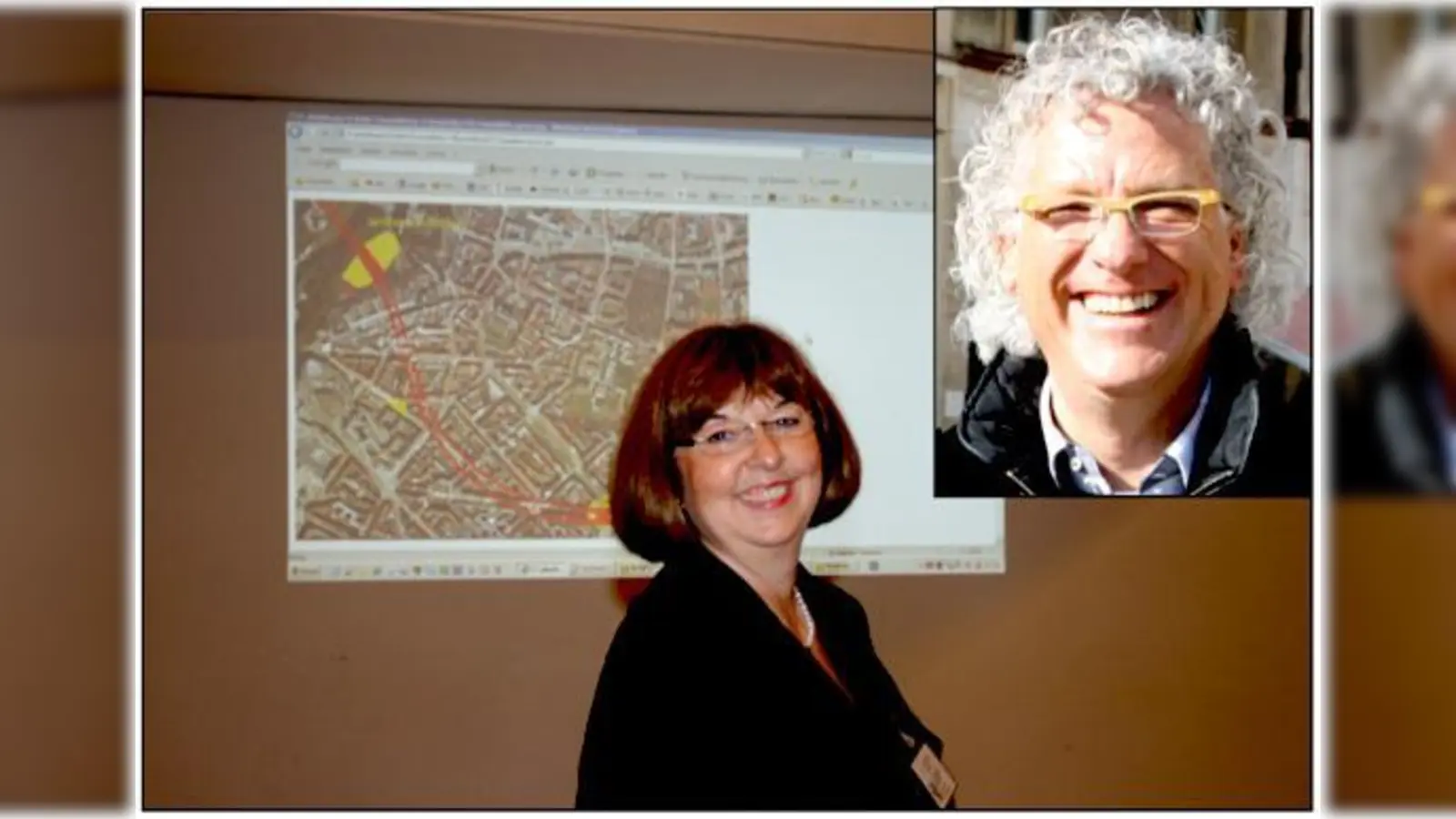 Christian Horn (kl. Bild) und Ingeborg Michelfeit kündigen bereits jetzt an, eine Baugenehmigung für den Tunnel gerichtlich anzufechten.	 (Fotos: js)