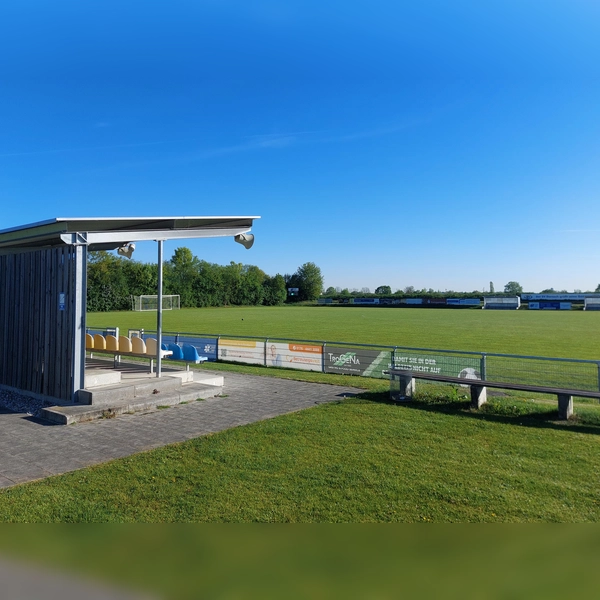 Wird hier auch 2026/27 Landesliga gespielt? Dazu muss der SV Dornach zwei Runden überstehen. Auch ein Derby gegen den FC Aschheim ist in Runde zwei möglich. (Archivbild: bas)