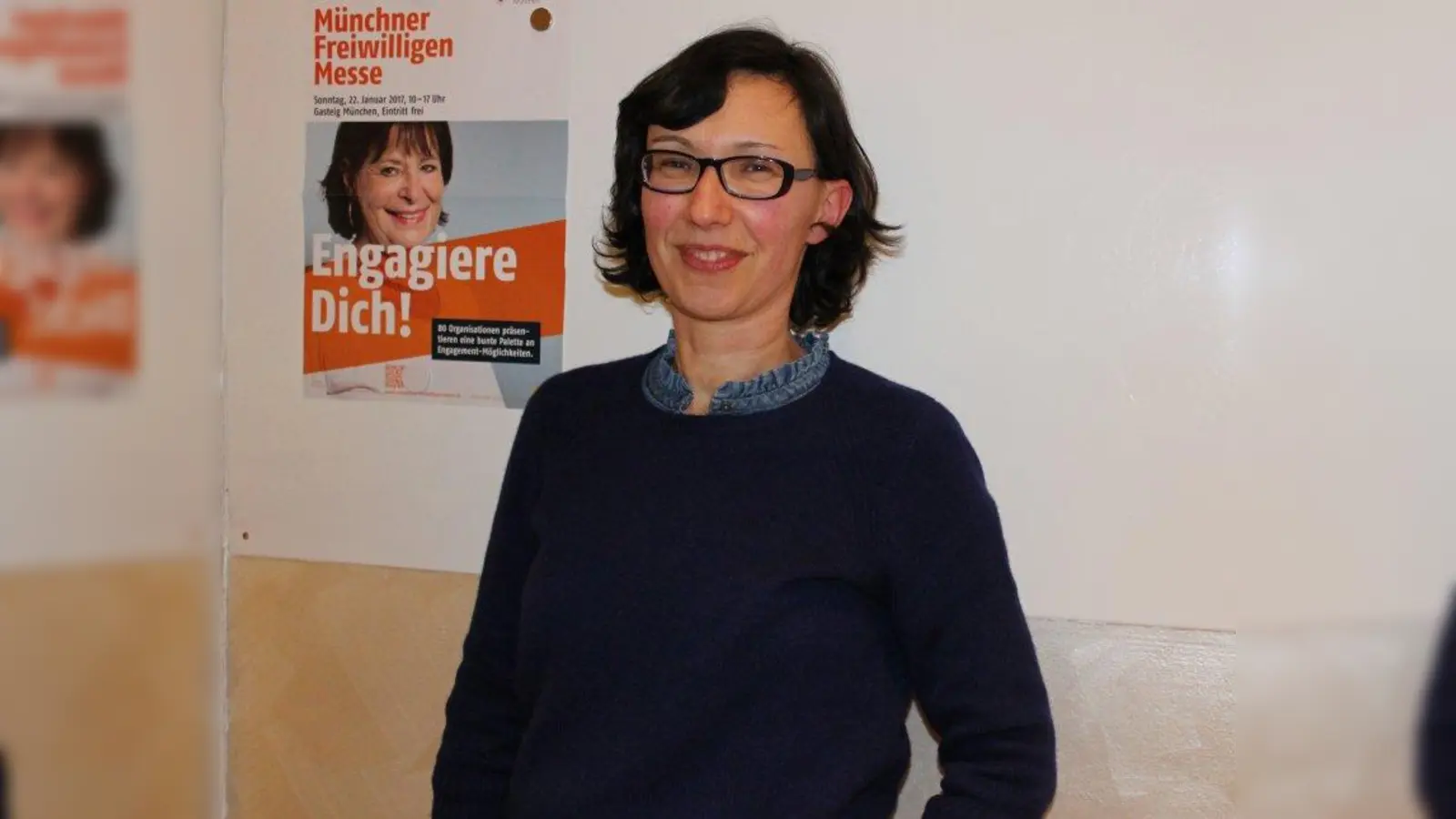 Freiwilligenmanagerin: Conny Bliemel ist bei der „Offenen Behindertenarbeit – evangelisch in der Region München“ (OBA) für die Betreuung der Ehrenamtlichen zuständig. (Foto: sb)