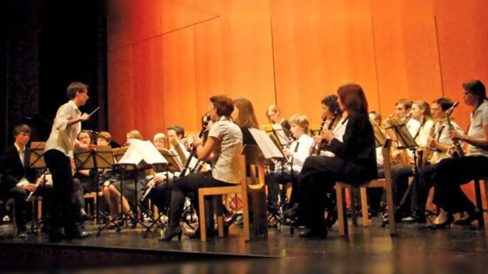 Das Symphonische Blasorchester unter der Leitung von Monika Beck.   (Foto: Musikschule)
