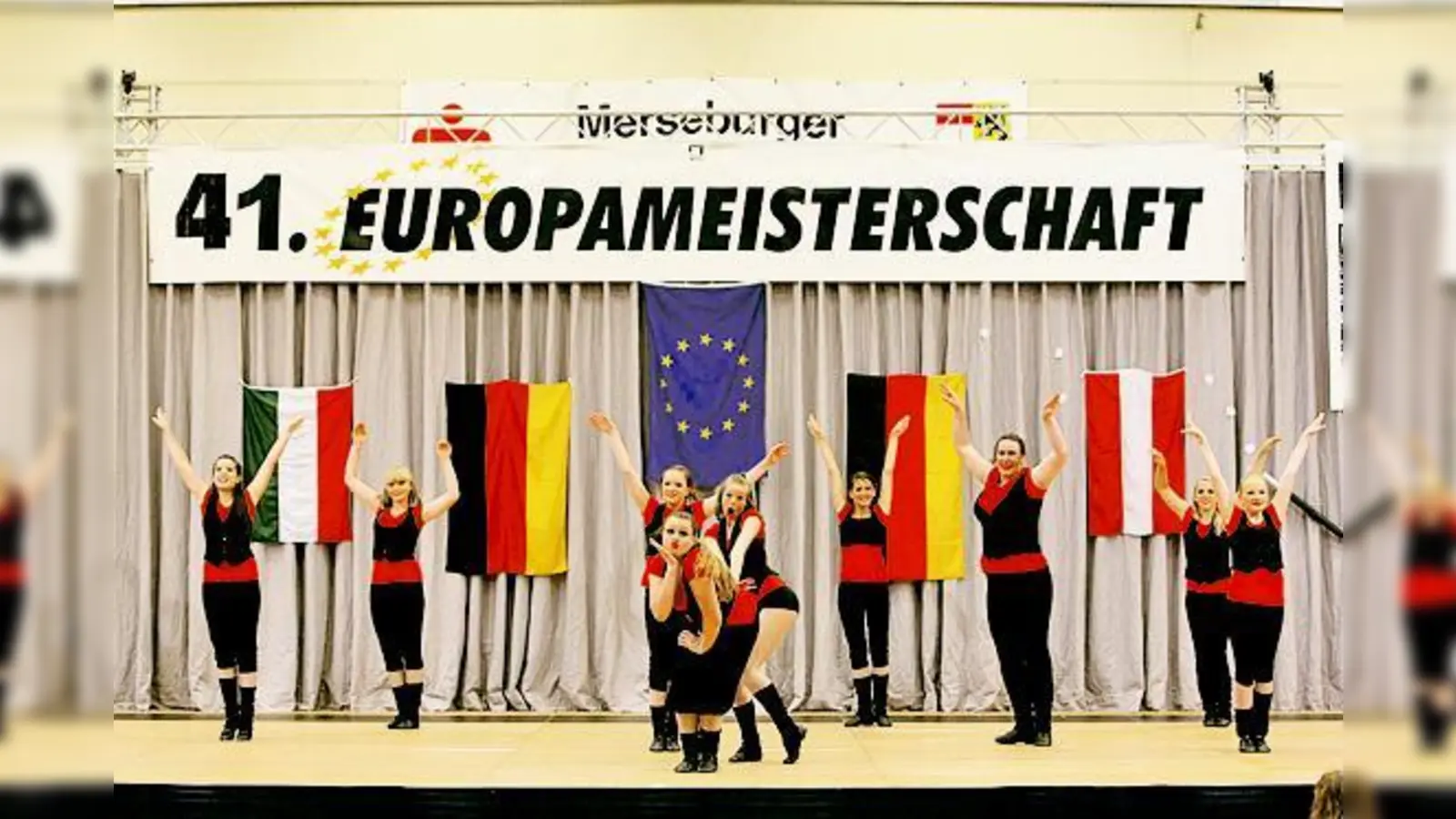 Die Europameisterschaften waren der Höhepunkt der Saison für die JazzADa-Tänzerinnen.	 (Foto: VA)