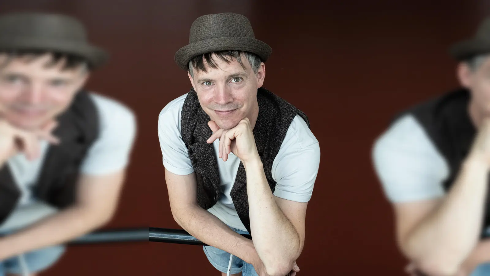 Björn Puscha kommt zum Politischen Aschermittwoch der SPD Neuhausen-Nymphenburg. (Foto: Gila Sonderwald)