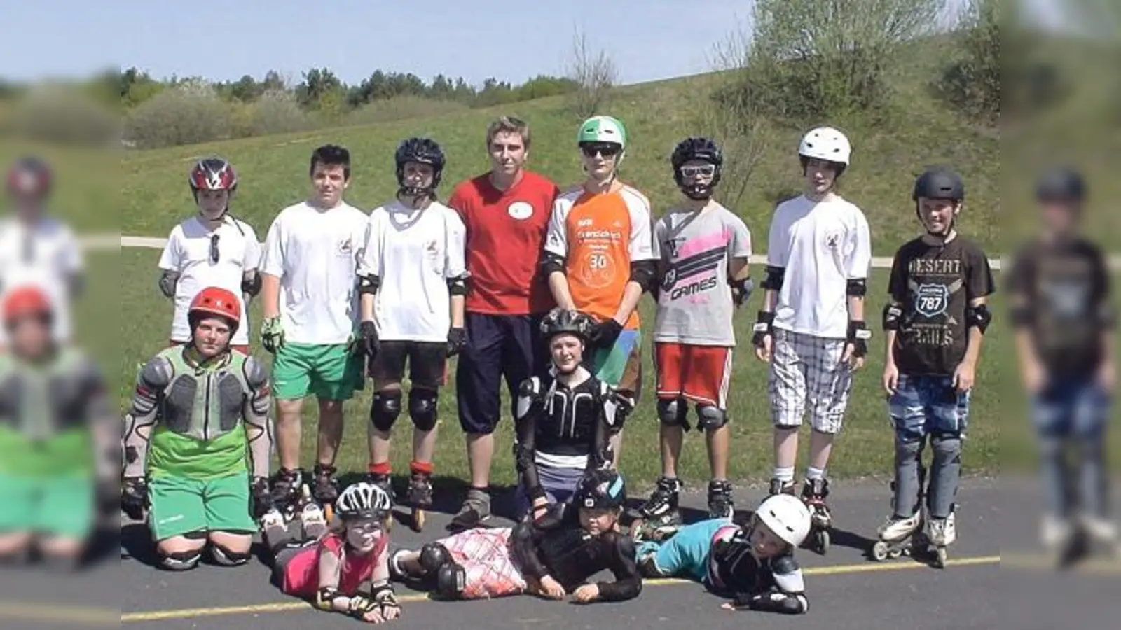 Inliner des SC Falkenberg sind fit für die WM-Herausforderung in Cham.	 (Foto: SC Falkenberg)