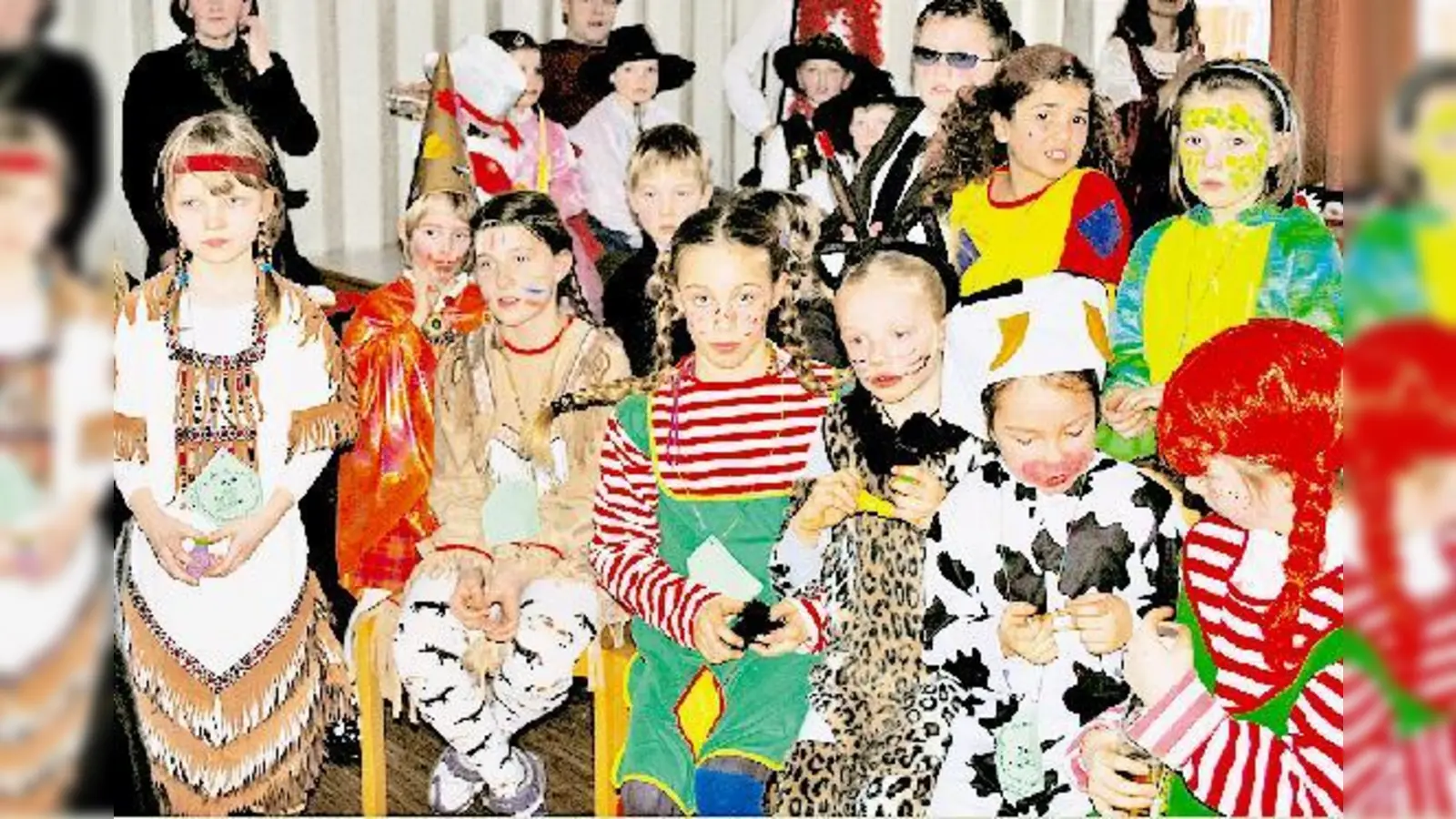 Prinzessinnen, Cowboys und andere kleine Fantasiegestalten lieben Polonaise.	 (Foto: VA)